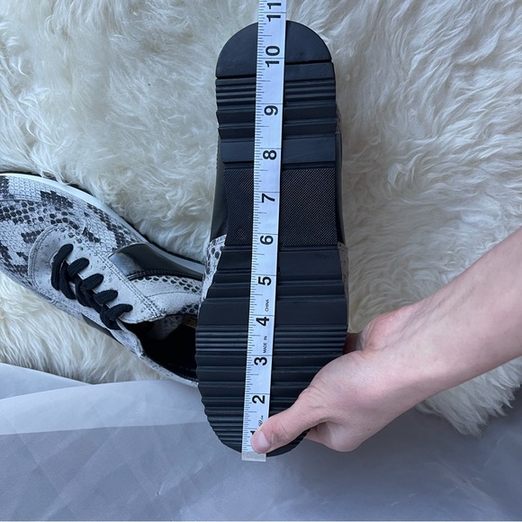 CoFi Womens Cofi Leathers Snake Suede Leather Sneakers Size 9 - Picture 11 of 16